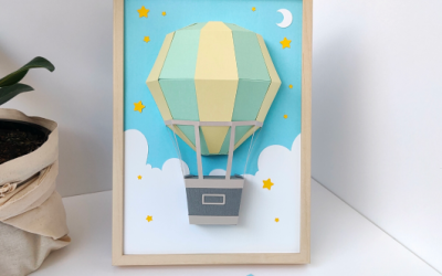 HOW TO MAKE A STUNNING PAPER HOT AIR BALLOON : A STEP-BY-STEP GUIDE