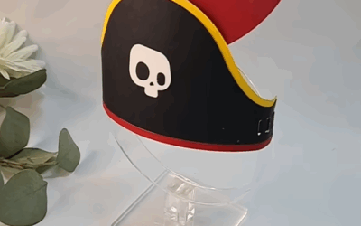 Paper pirate hat
