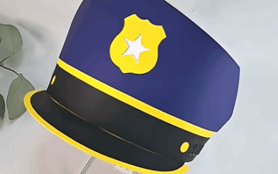 Let’s Make a Paper Police’s hat – Fun & Easy DIY Craft for Kids!