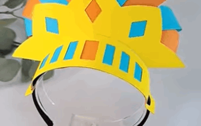 Let’s Make a Paper Carnival Hat – Colorful & Fun DIY Craft for Kids!